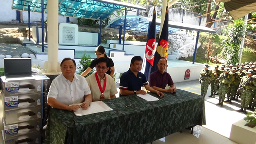 TURN-OVER OF DONATION OF IT EQUIPMENT AT SAF