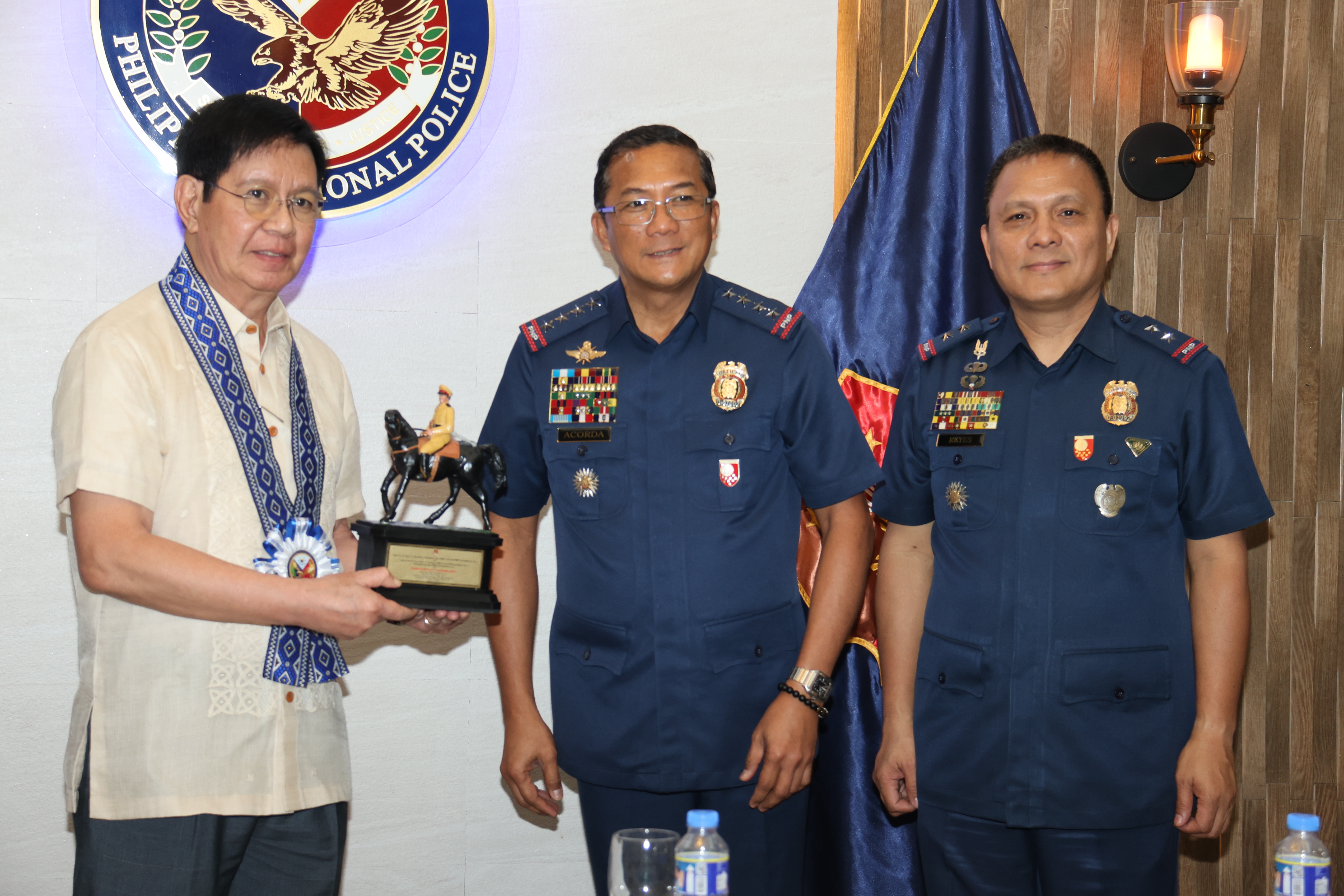 CHAIRMAN LACSON LEADS TURN-OVER OF PNPFI DONATION